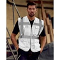 Miniatyrbild 2 av 2: Yoko Hi-Vis Premium Executive/Manager Väst / Jacka (Paket White 3XL