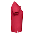 Miniatyrbild 3 av 3: Russell Dam/Damer Classic Plain Polycotton Polo Shirt 12 UK Classic Red 12 UK