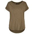 Miniatyrbild 1 av 2: Bygg ditt varumärke Dam/Dam lång Slub T-shirt 3XL Oliv Olive 3XL