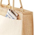 Miniatyrbild 2 av 4: Westford Mill Pocket Jute Shopper One Size Natural Natural One Size