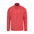 Miniatyrbild 1 av 5: Mountain Warehouse Herr Snowdon II Full Zip Fleece Jacka 4XL Röd Red 4XL