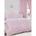 Miniatyrbild 4 av 4: Bedding & Beyond Stars Lakanset Dubbel Rosa/Vit Pink/White Double