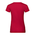 Miniatyrbild 2 av 2: Russell Dam/Damer Authentic Pure Organic Tee L Klassisk Röd Classic Red L