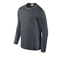 Miniatyrbild 3 av 3: Gildan Unisex Vuxen Softstyle Enfärgad Långärmad T-shirt L Char Charcoal L