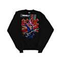Miniatyrbild 1 av 3: AC/DC Dam/Kvinnor Angus Union Flag Lightning Sweatshirt M Bla Black M