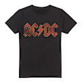 Miniatyrbild 1 av 5: AC/DC Herr Handritad Logotyp T-Shirt XL Svart Black XL