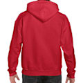 Miniatyrbild 2 av 2: Gildan Herr DryBlend Hoodie M Röd Red M