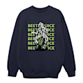 Miniatyrbild 1 av 3: Beetlejuice Herr Tröja Pose Repeat Logo Sweatshirt M Marinblå Navy Blue M