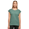 Miniatyrbild 5 av 5: Bygg ditt varumärke Dam/Dam Extended Shoulder T-shirt XS Pal Pale Leaf XS