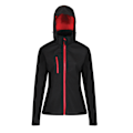 Miniatyrbild 1 av 3: Regatta Professional Dam/Dam 3-lagers Membran Soft Shell Black/Red 12 UK