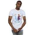 Miniatyrbild 2 av 3: Disney Herr Frozen 2 Elsa Och Anna Söker Sanningen T-Shirt L Vit White L
