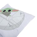 Miniatyrbild 3 av 3: Star Wars The Mandalorian Sammetslen Grogu Kudde One Size Vit White One Size
