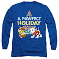 Miniatyrbild 1 av 3: Paw Patrol Unisex Vuxen En Perfekt Jul Rubble & Marshall Chr Royal Blue XL