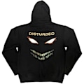 Miniatyrbild 2 av 2: Disturbed Unisex Vuxen The Face Baktryck Full Zip Hoodie S Svart Black S