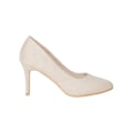 Miniatyrbild 2 av 3: Good For The Sole Dam/Dam Elsa Mandel tå Bred Court Sko Blush 5 UK