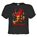 Miniatyrbild 1 av 2: Amplified Dam/Kvinna Untouchables Korn Crop Top M Kol Charcoal M
