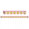 Miniatyrbild 2 av 2: Disney Bowtique Rutig Minnie Mouse Grattis på födelsedagen Banner En Pink/Green One Size