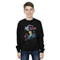 Miniatyrbild 2 av 3: Disney Pojkar Mulan My Own Hero Sweatshirt 7-8 År Svart Black 7-8 Years