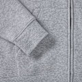 Miniatyrbild 5 av 6: Russell Herr Authentic Full Zip Hooded Sweatshirt / Hoodie L Li Light Oxford L