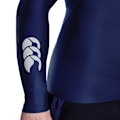 Miniatyrbild 3 av 4: Canterbury Mens ThermoReg Long Sleeve Base Layer Top XXL Marinblå Navy XXL