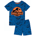Miniatyrbild 1 av 3: Jurassic World Pojkar All-Over Print Kort Pyjamas Set 9-10 År Blue 9-10 Years