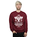 Miniatyrbild 2 av 5: National Lampoon's Christmas Vacation Herr Merry Christmoose Sweatshirt Burgundy M