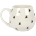 Miniatyrbild 1 av 3: Something Different Bee Mug En Storlek Vit/Gul White/Yellow One Size