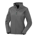 Miniatyrbild 1 av 2: Result Äkta Återvunnen Dam/Dam Softshell Tryckbar Jacka Workguard Grey M