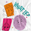 Miniatyrbild 3 av 5: IF Unisex Vuxen What If Outline T-Shirt L Vit White L