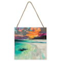 Miniatyrbild 1 av 2: Scott Naismith Seilebost Träskylt En Storlek Flerfärgad Multicoloured One Size