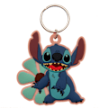 Miniatyrbild 1 av 2: Lilo & Stitch PVC-nyckelring One Size Blå/Rosa Blue/Pink One Size