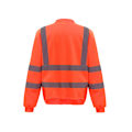 Miniatyrbild 2 av 2: Yoko Unisex Vuxen Hi-Vis Sweatshirt L Orange Orange L