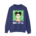 Miniatyrbild 1 av 3: Netflix Mens Sex Education Ola Sex Equation Sweatshirt 4XL Marinblå Navy Blue 4XL