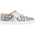 Miniatyrbild 3 av 6: Hush Puppies Dam/Dam Tessa Python Print Läderskor 5 UK Grey/White 5 UK