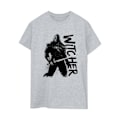 Miniatyrbild 1 av 3: Netflix Dam/Damer The Witcher Sketch Geralt Bomull Pojkvän Sports Grey S