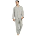 Miniatyrbild 1 av 2: Walter Grange Herr Rutig Pyjamas Set XXL Grå Grey XXL
