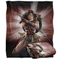 Miniatyrbild 2 av 6: Wonder Woman Filt med Pose, One Size, Flerfärgad Multicoloured One Size