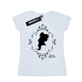 Miniatyrbild 1 av 3: Disney Princess Damt-shirt i bomull med Belle-silhuett för kvinnor/damer X White XL