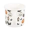 Miniatyrbild 2 av 3: Something Different Spooky Cat And Pumpkin Mug One Size Vit/Svart/Orange White/Black/Orange One Size