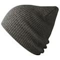 Miniatyrbild 1 av 3: Atlantis Unisex Vuxen Brad Återvunnen Slouch Beanie One Size Mörk Dark Grey Melange One Size