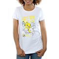 Miniatyrbild 1 av 6: Looney Tunes Dam/Damer More Puddy Tats Tweety Bomull T-Shir White S