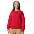 Miniatyrbild 1 av 3: Gildan Mens Softstyle Midweight Sweatshirt S Röd Red S