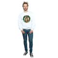 Miniatyrbild 4 av 5: Harry Potter Julkrans Sweatshirt XXL Vit White XXL