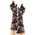 Miniatyrbild 1 av 2: Bristol Novelty Unisex Vuxna Day Of The Dead Handskar (1 Par) O Multicoloured One Size