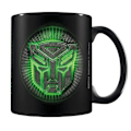 Miniatyrbild 1 av 2: Transformers: Rise Of The Beasts Insignia Mug One Size Svart/Grön Black/Green One Size