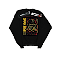 Miniatyrbild 1 av 3: Star Wars Pojkar Darth Vader Mörk Rutig Sweatshirt 9-11 År Svart Black 9-11 Years