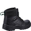 Miniatyrbild 2 av 4: Amblers Unisex Adult 502 Lädersäkerhetskängor 10.5 UK Svart Black 10.5 UK