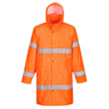 Miniatyrbild 1 av 2: Portwest H442 Hi-Vis regnrock för män 4XL orange Orange 4XL
