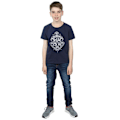 Miniatyrbild 4 av 5: Harry Potter Boys Hogwarts Draco Dormiens Crest T-shirt 12-13 år Navy Blue 12-13 Years