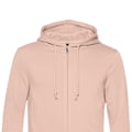 Miniatyrbild 2 av 2: B&C Herr Zippade Hoodie M Mjuk Ros Soft Rose M